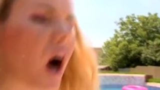 Hot anal sex at the pool