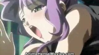 Super anime girl fucked by the anus